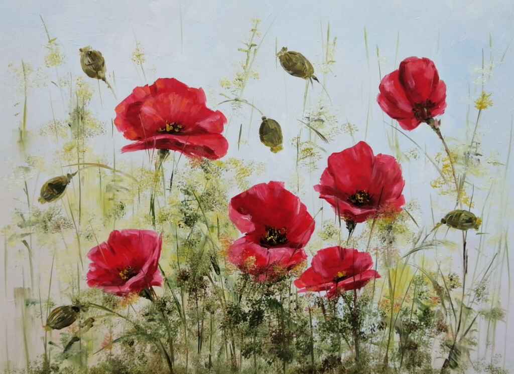 Натюрморт. Маки