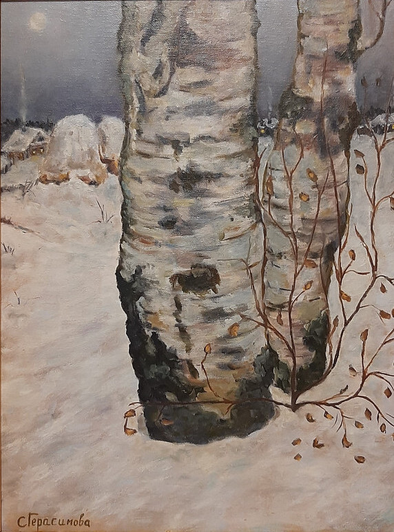 Старая береза