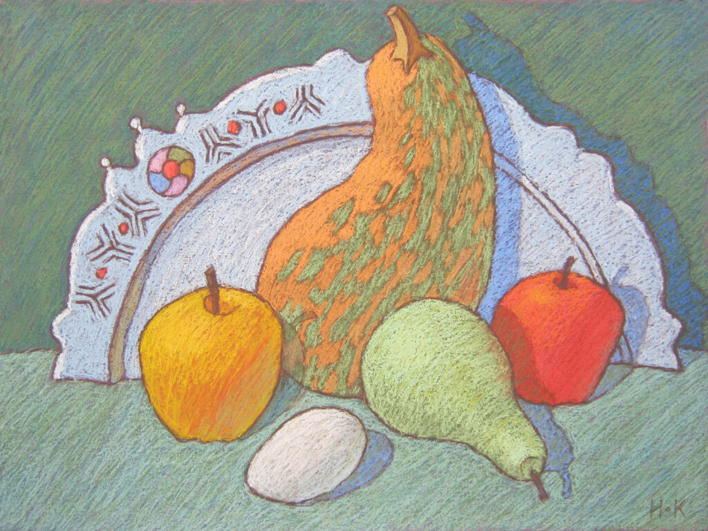 Натюрморт с тыковкой