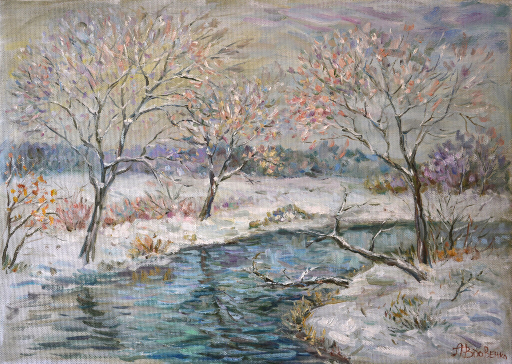 Деревья над рекой