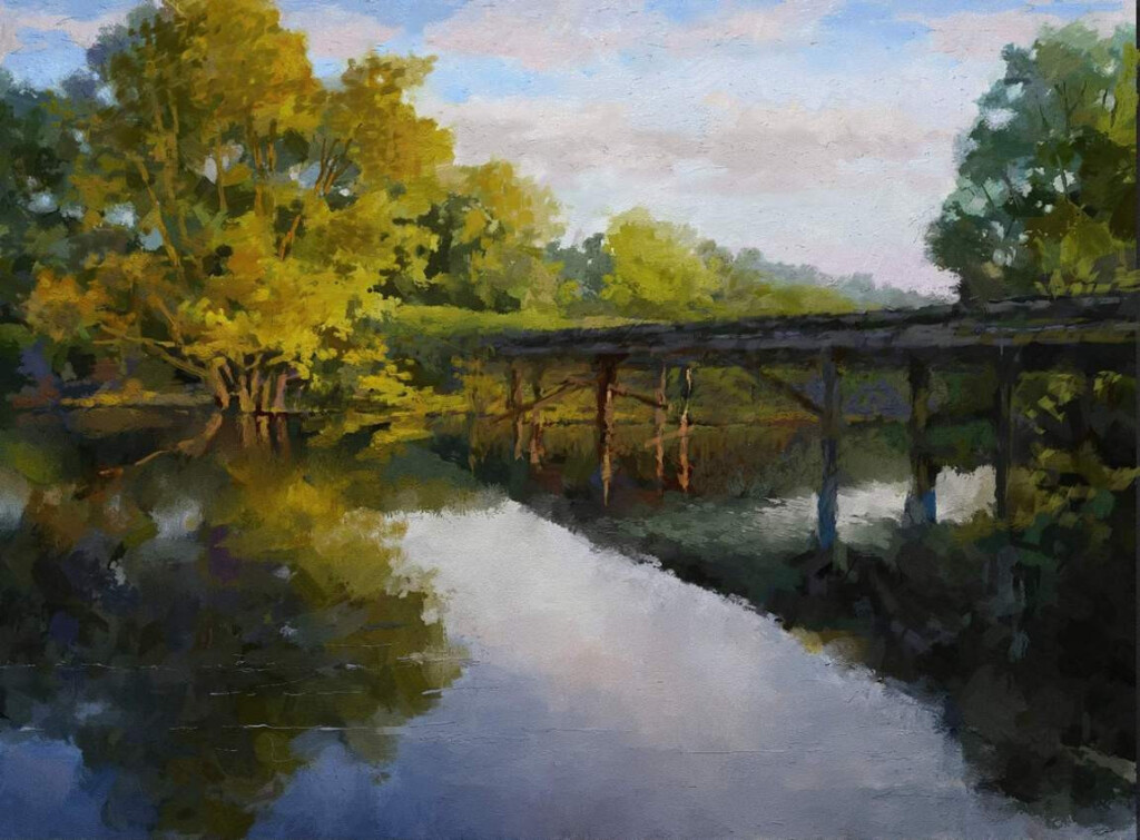 Тихая вода.