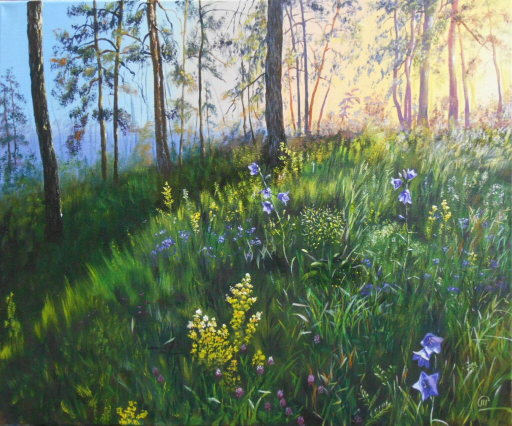 На пригорке