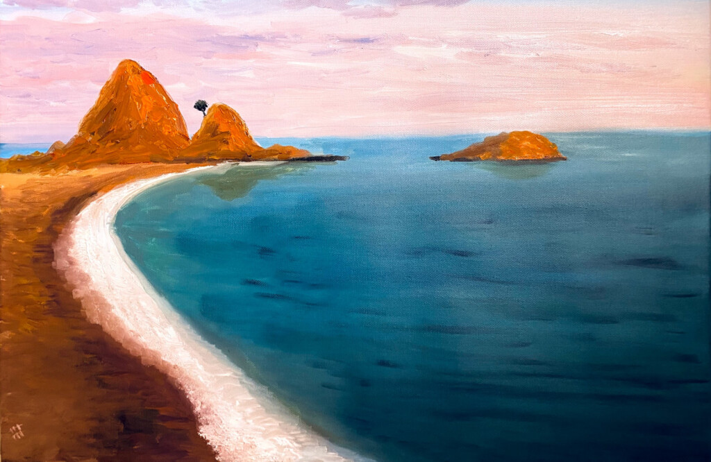 Прекрасный вечер в Тоссе. Испания. Море.