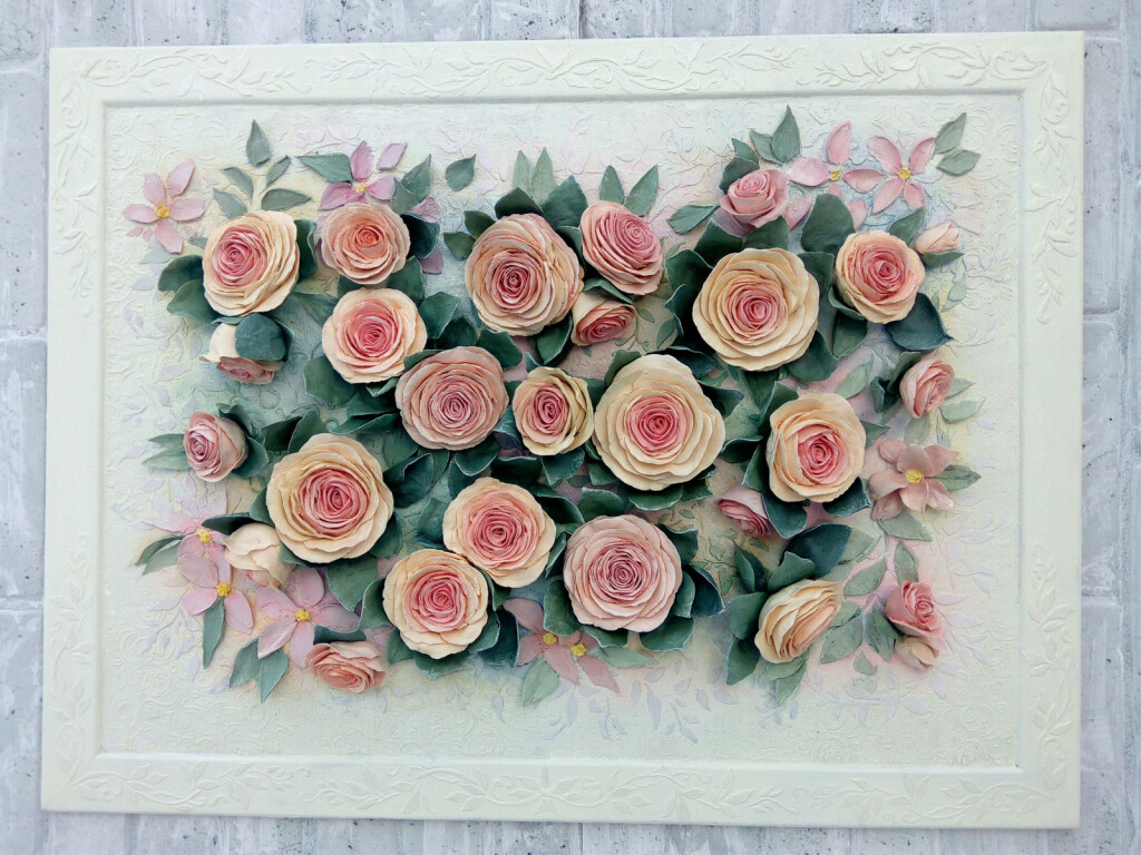 Ванильные розы