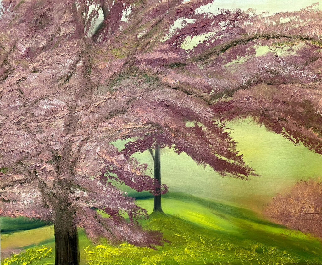 Цветущее дерево. Весна.