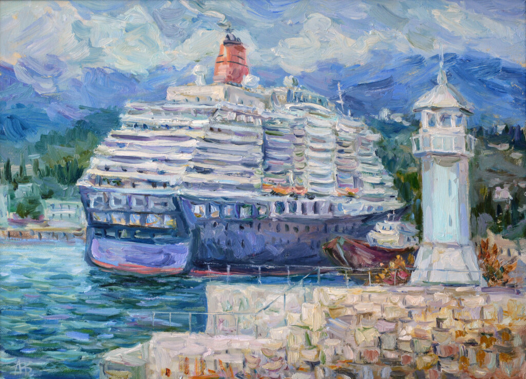 Корабль в порту