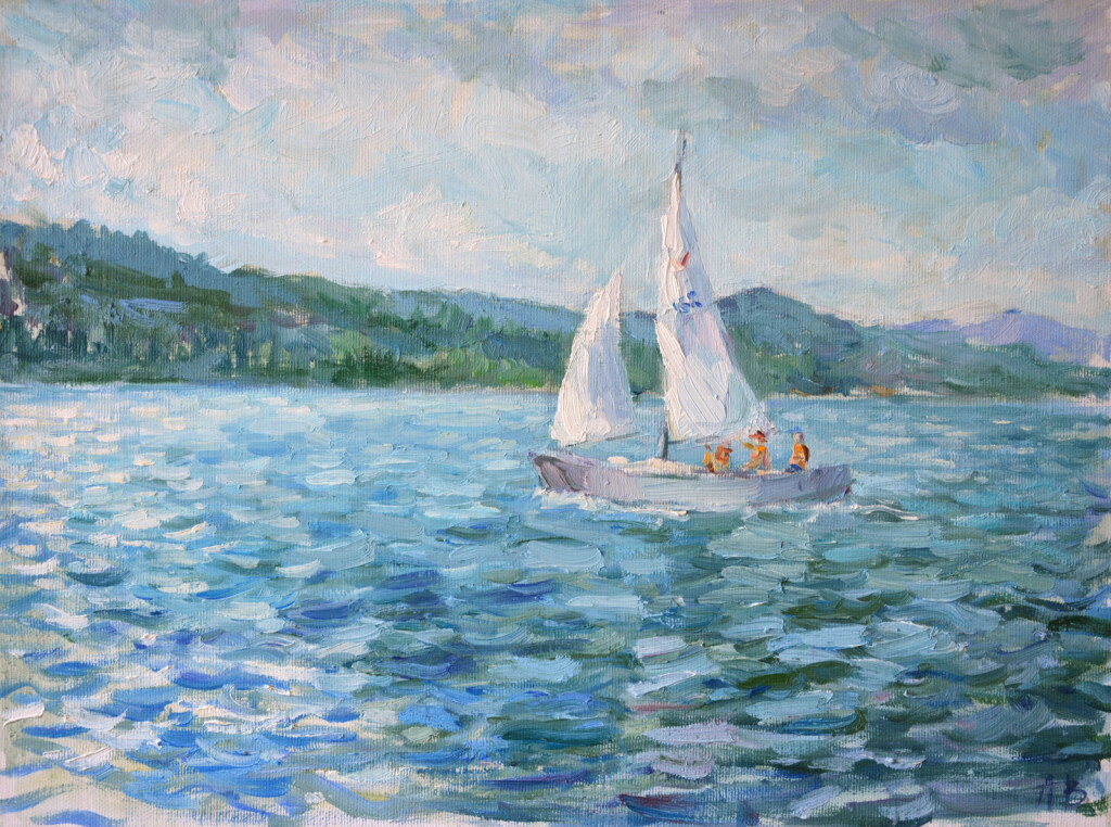 Прогулка по озеру