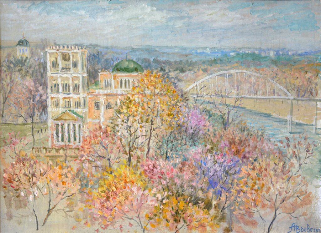 Осень в парке Румянцевых и Паскевичей