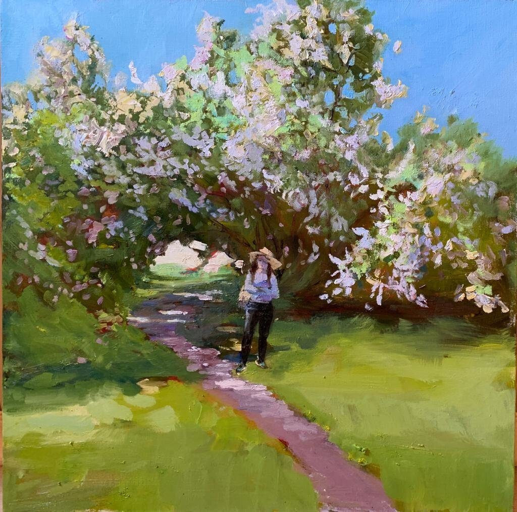 Прогулка в черемухе