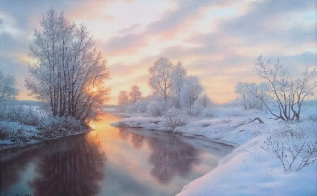 Зимняя речка