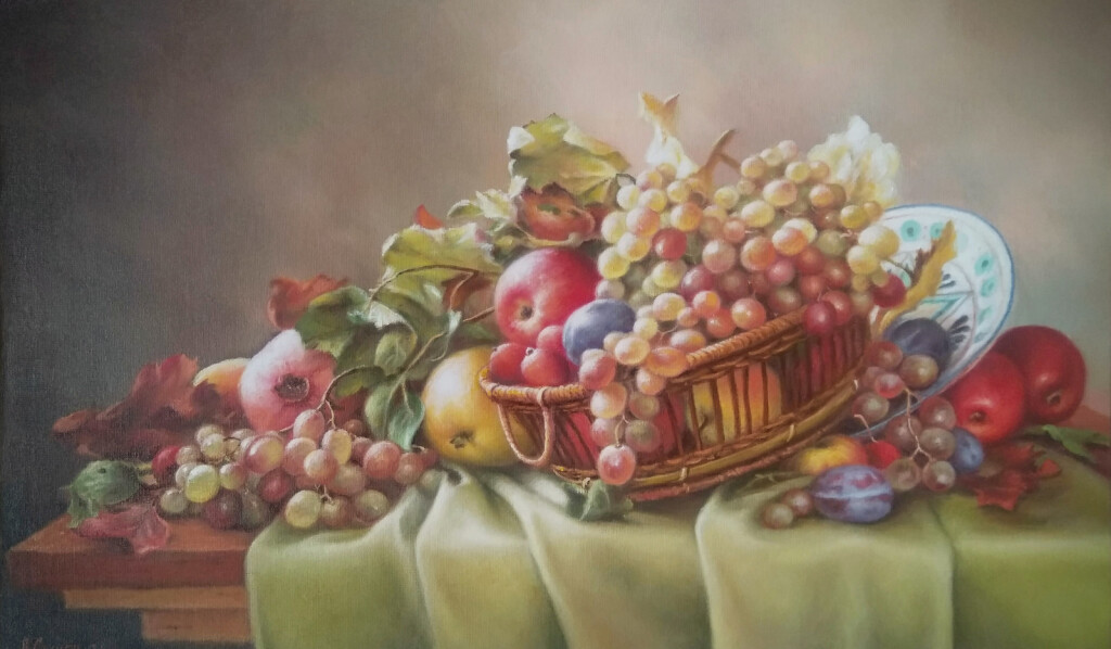 Натюрморт с фруктами