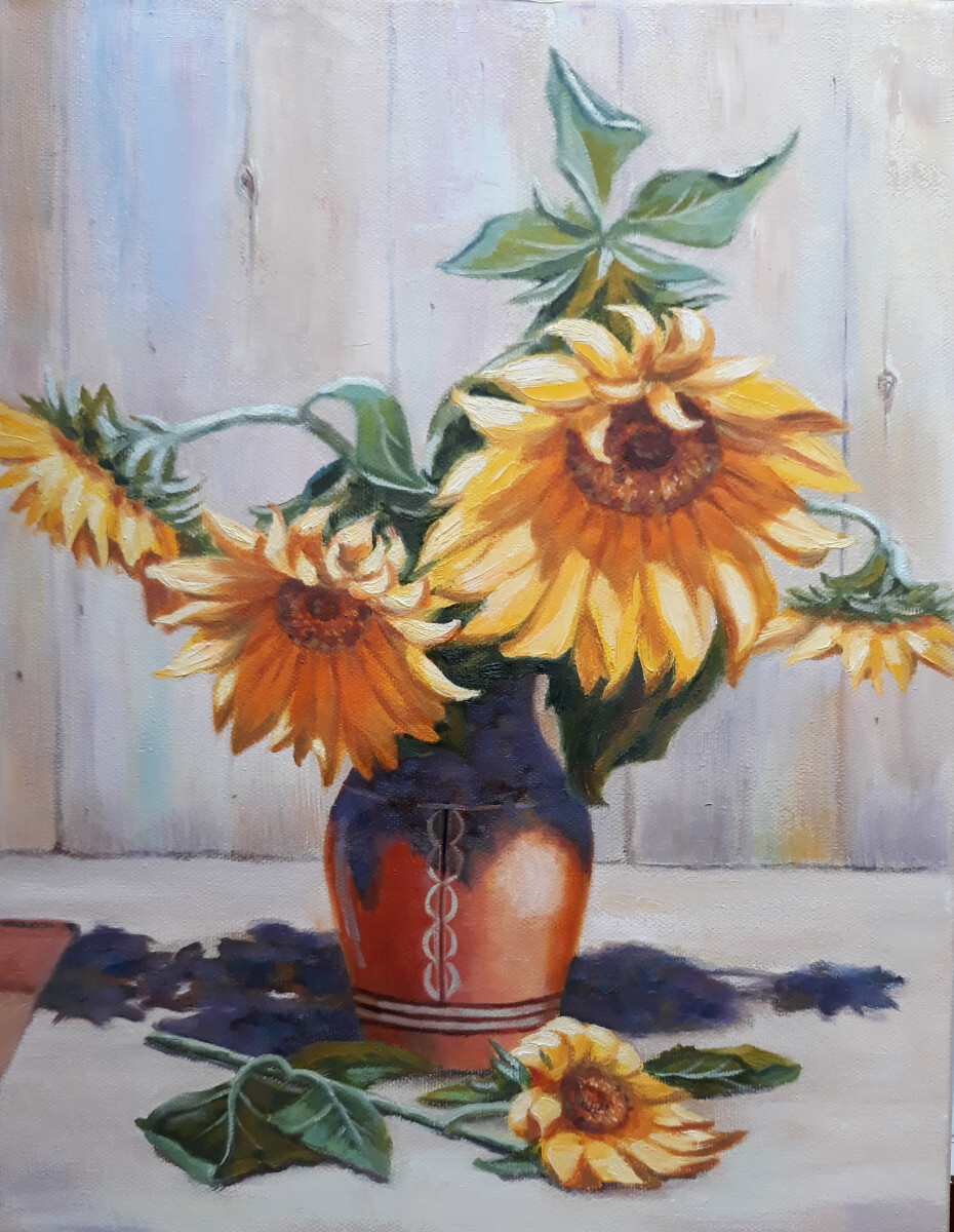 Подсолнухи