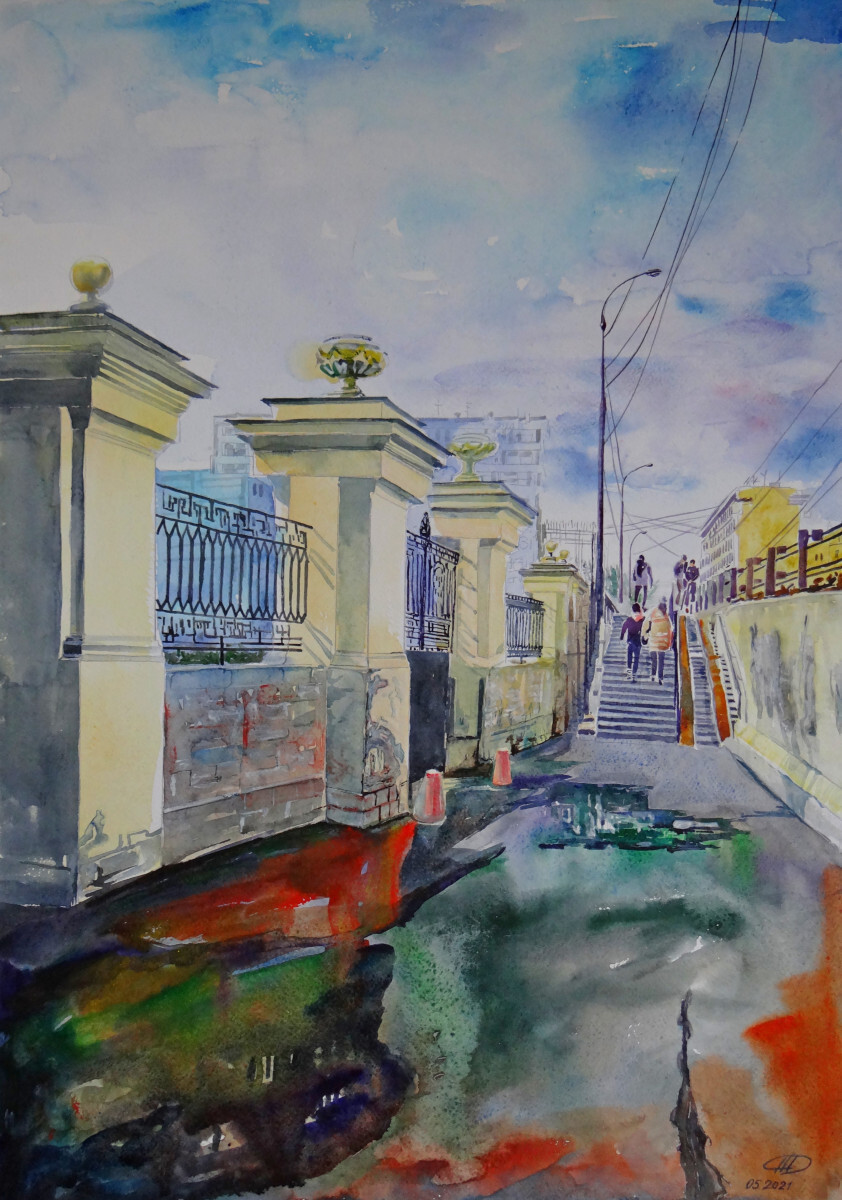 На Нижней Красносельской