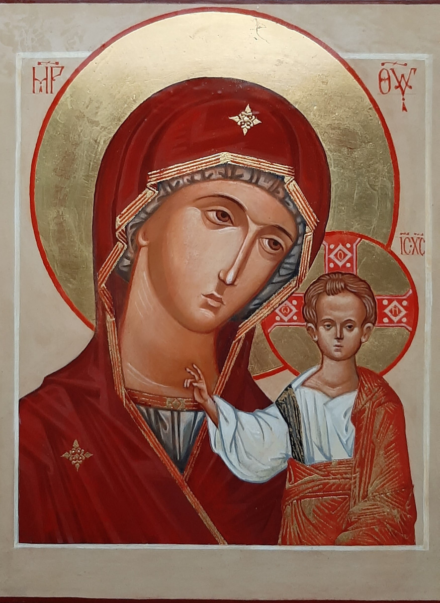 Казанская икона Бжьей матери.