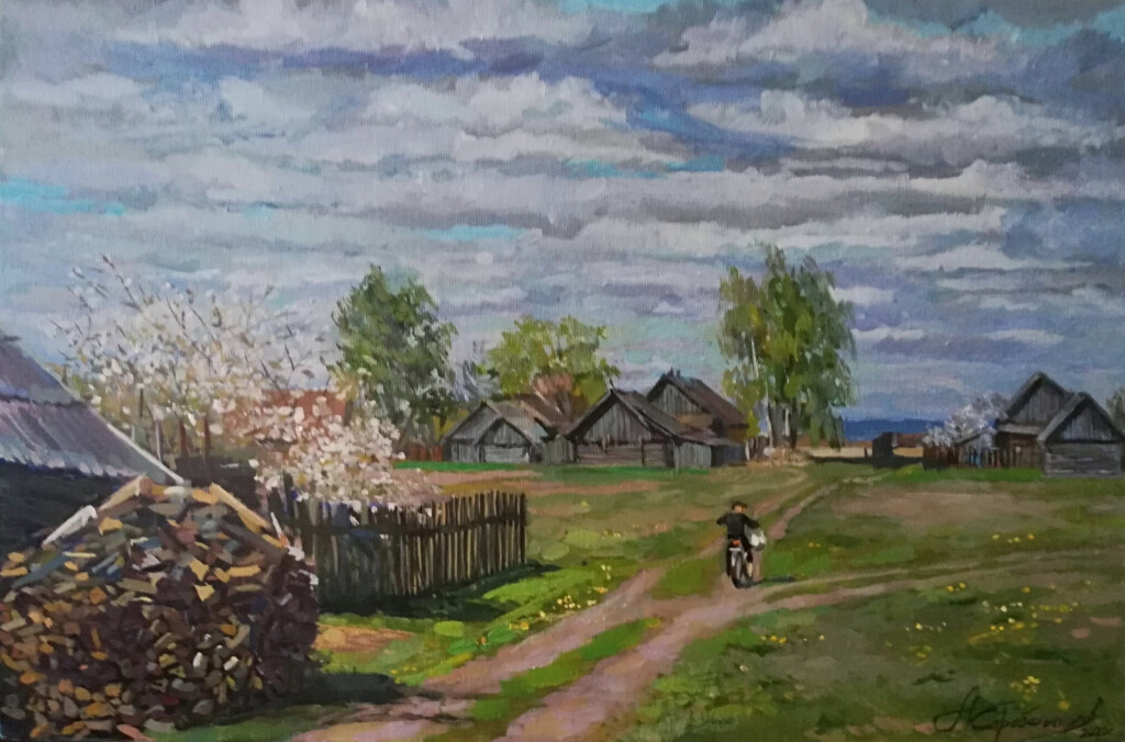 Деревенский пейзаж