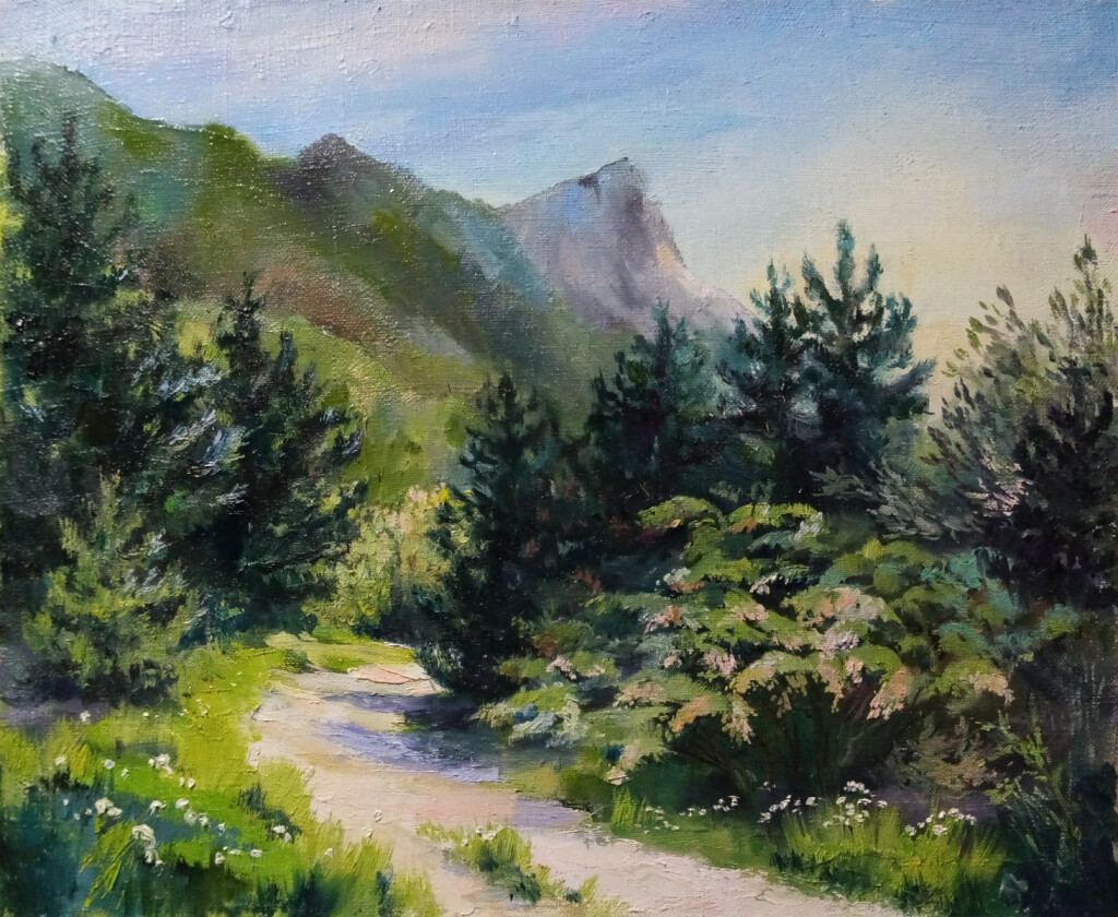 Крым. В лесу под Эчки-Дагом