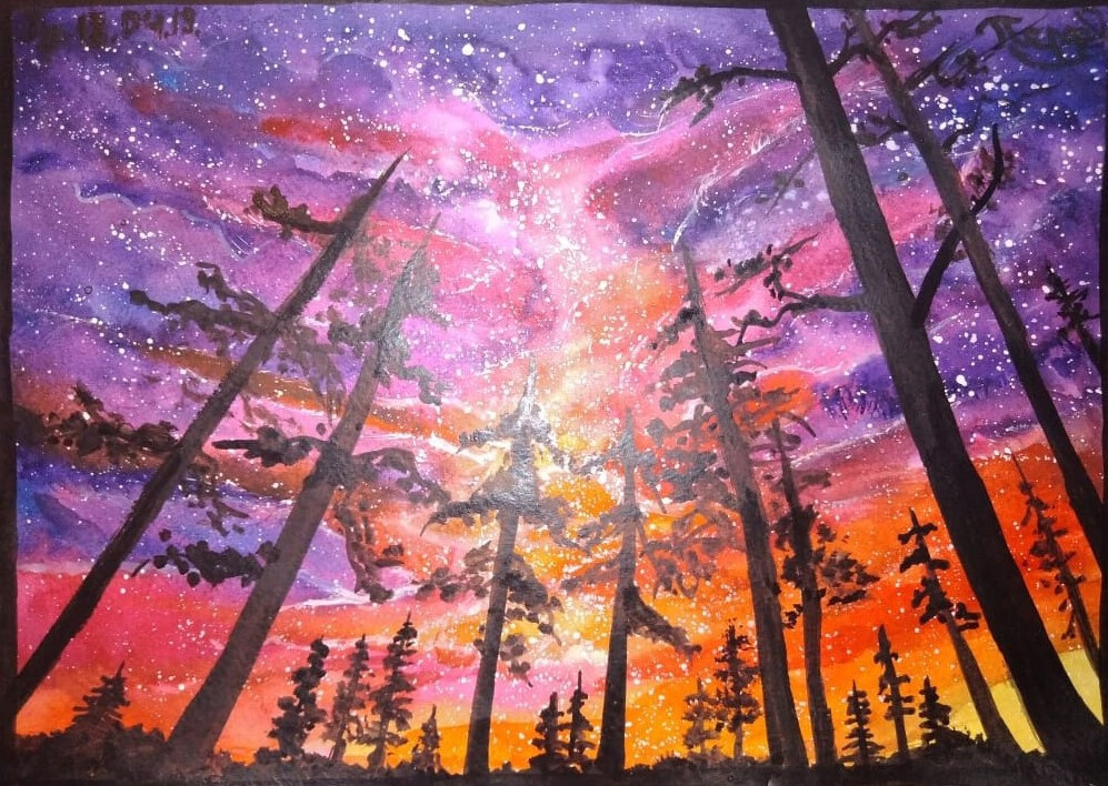 Лес и космос