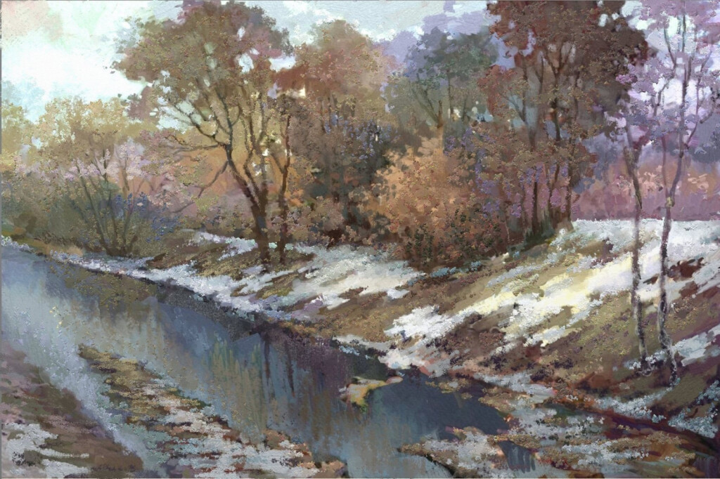 Ранний снег.