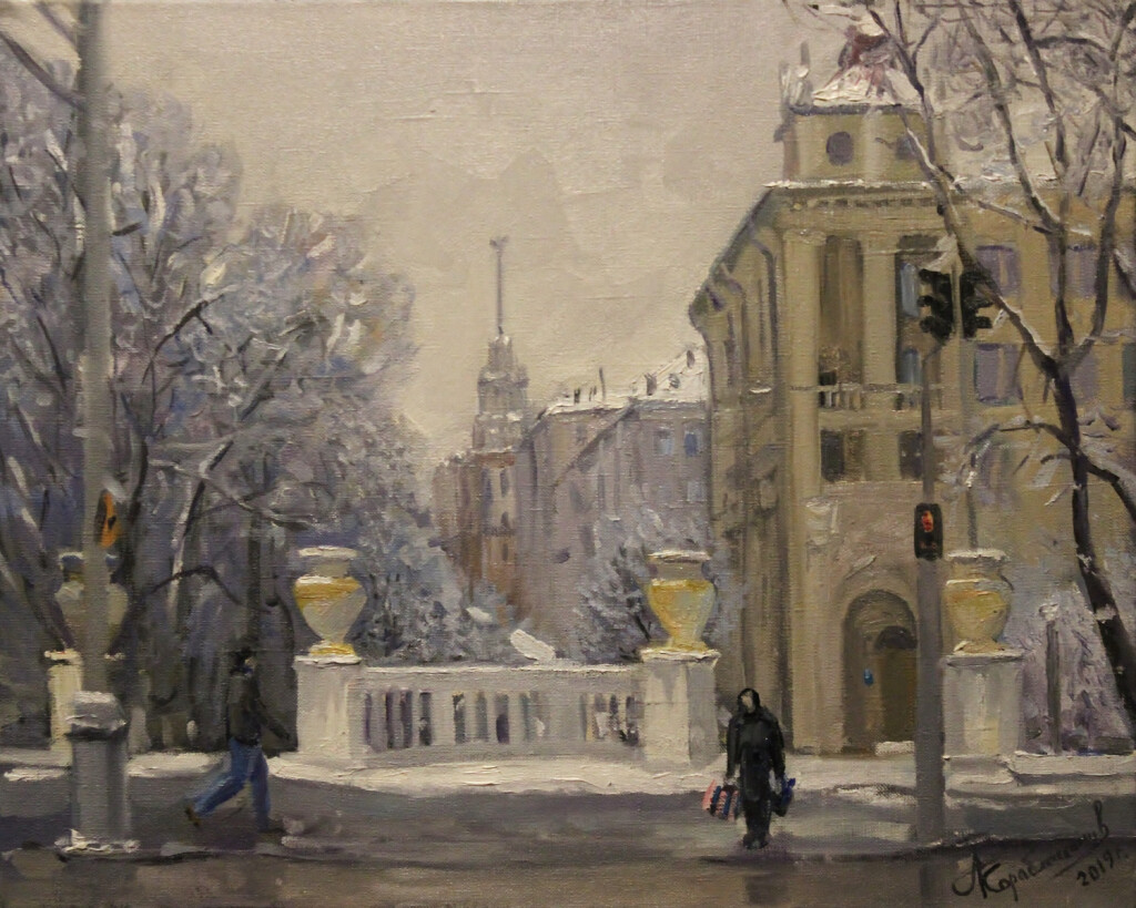 Фрагмент зимнего Минска