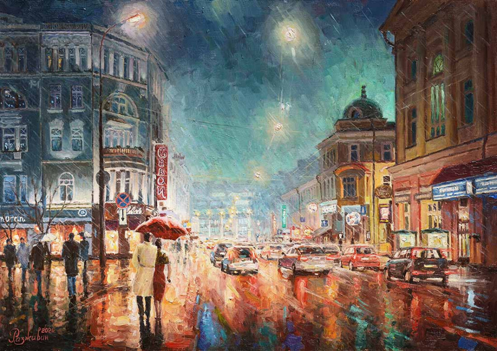 Романтика ночной Москвы