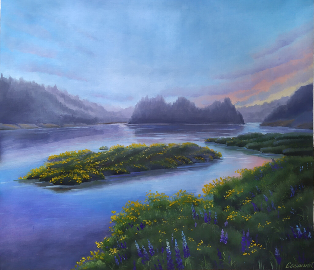 Цветущий остров.