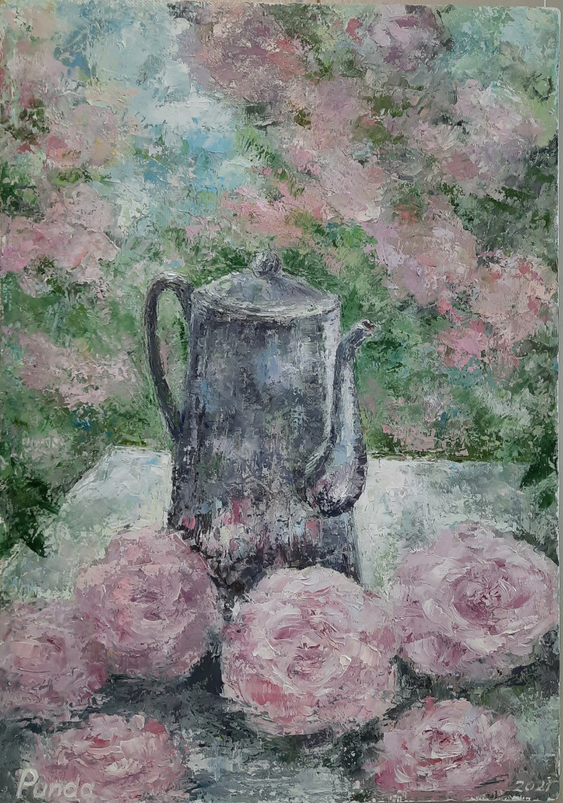 Утро в саду