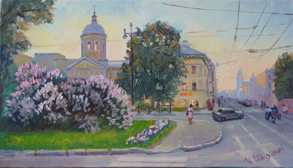 Летний вечер в Петербурге