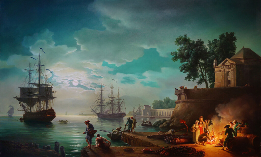 Вечер у моря