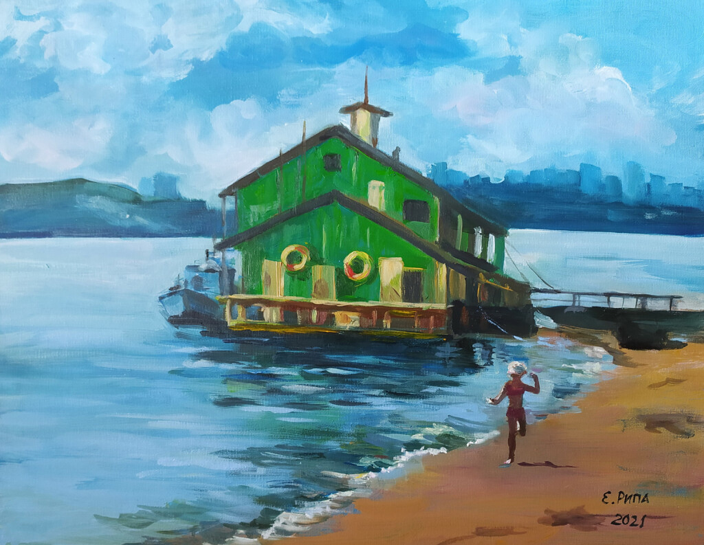 Я рыбку поймала!