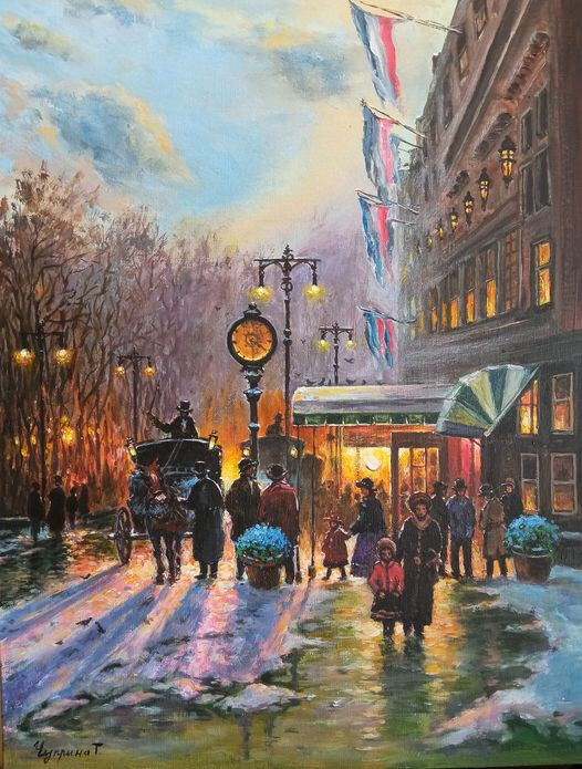 "Огни вечернего города" продано