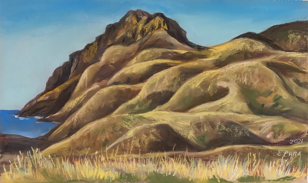 Бархатные холмы Коктебеля