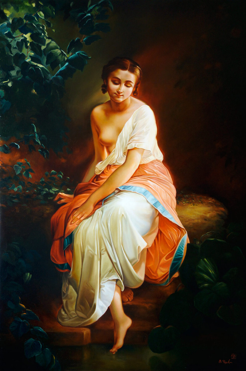 Купальщица