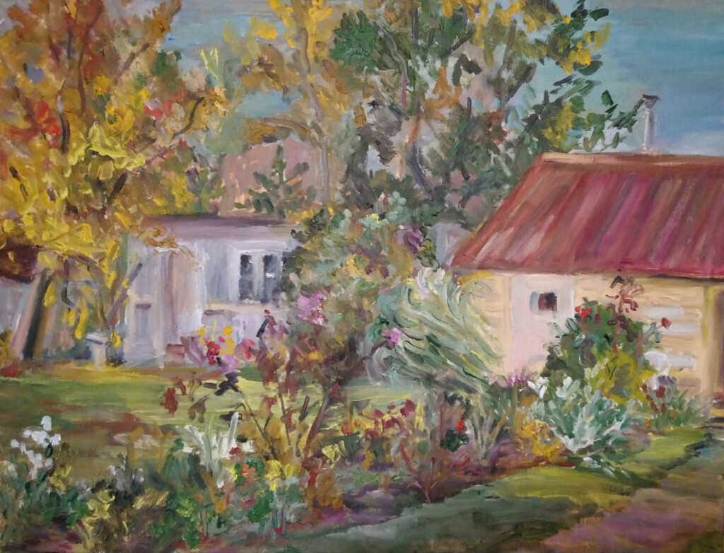 Осень в саду