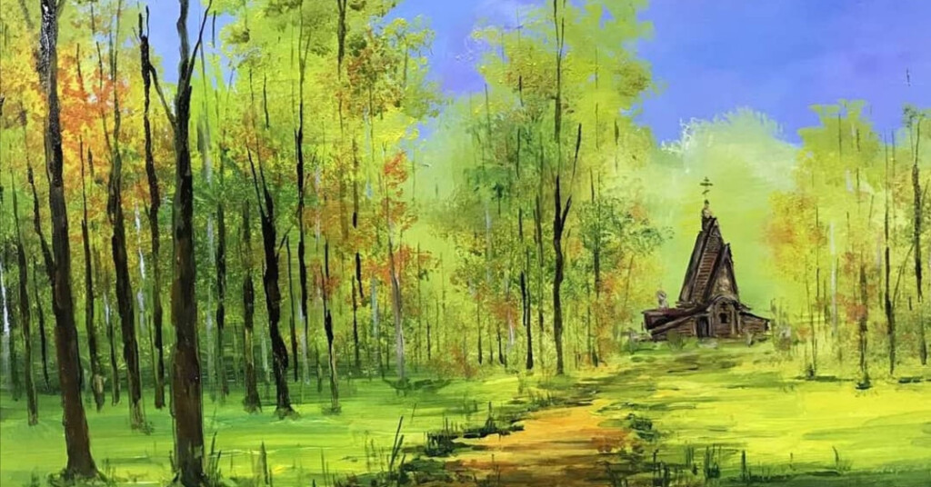 Осень. Скит.