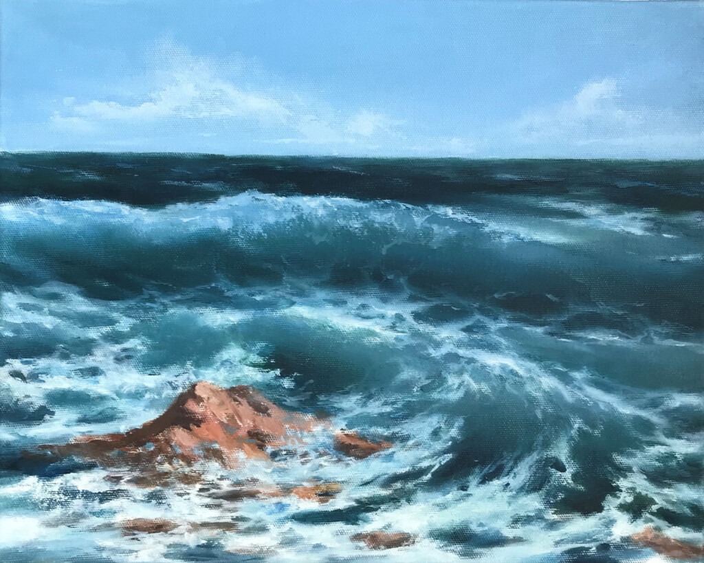 Волна и камень