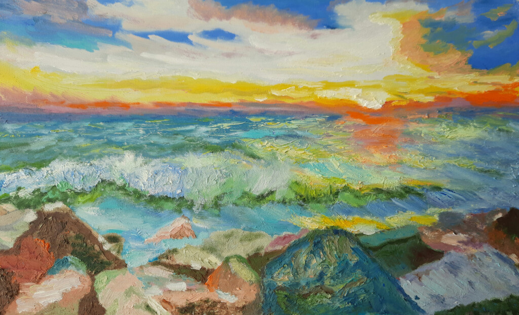 Утро на море