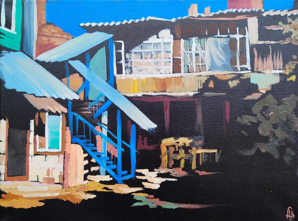 Старый дворик