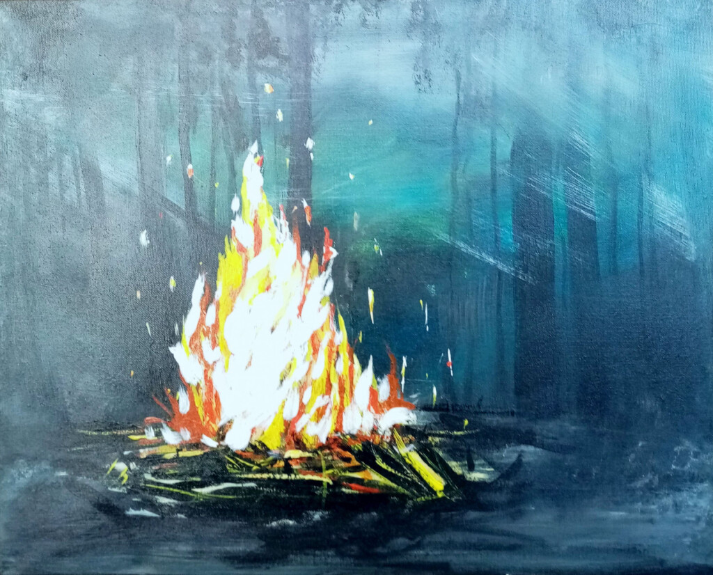 Взвейтесь кострами синие ночи..