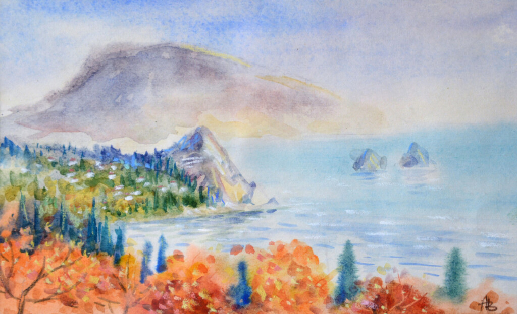 Утренний Гурзуф