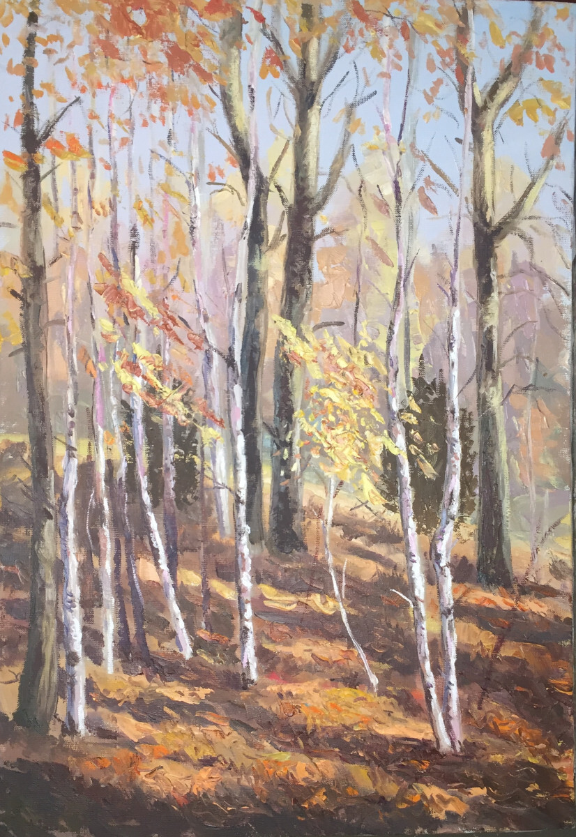 Осень 2021. Березки