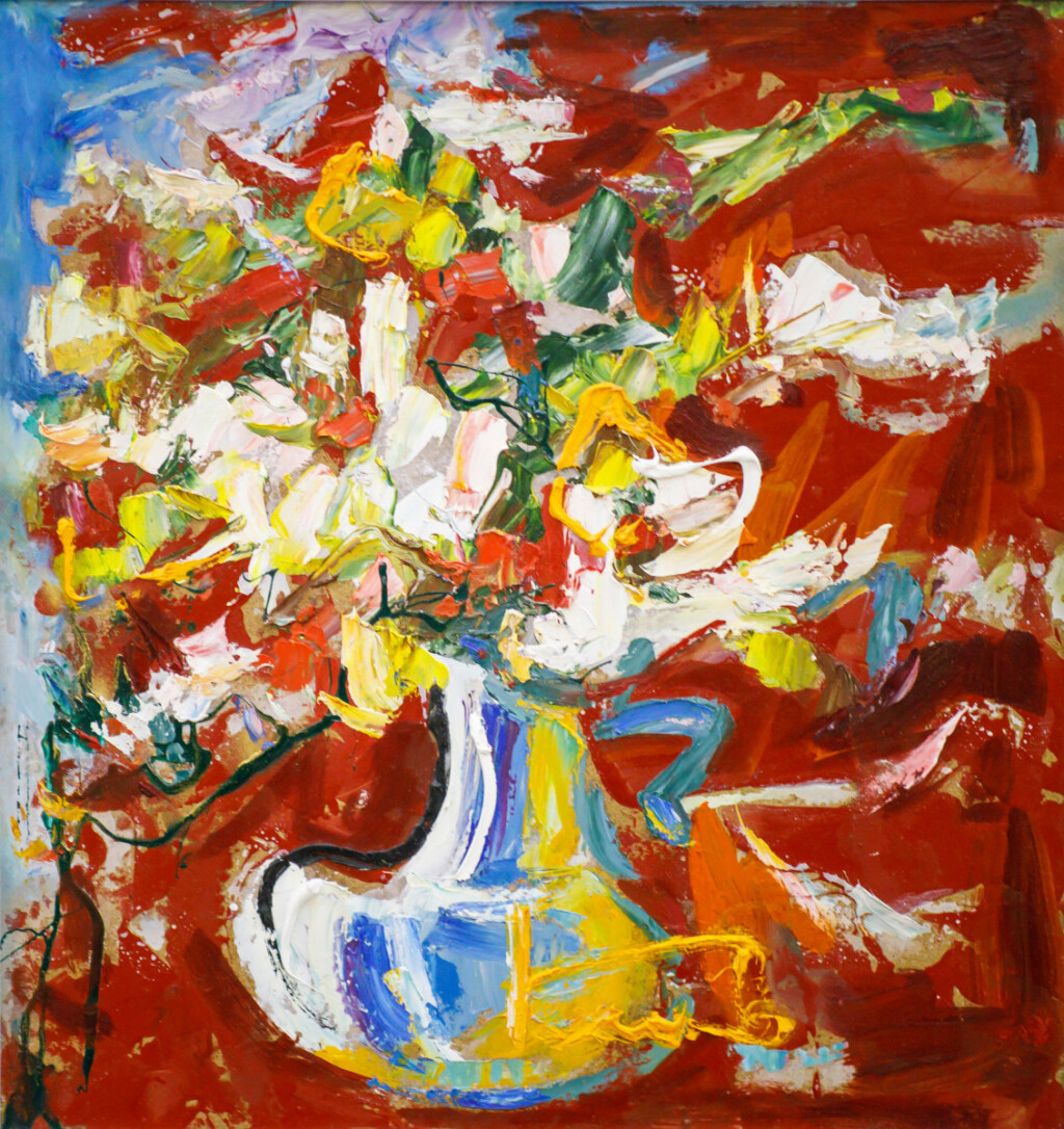 Ваза с цветами
