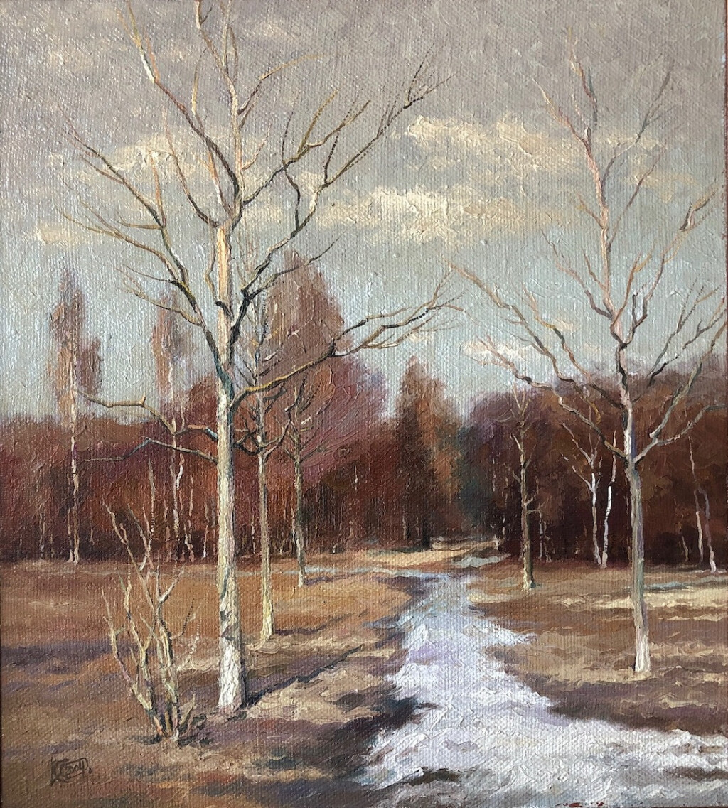 Весенний пейзаж.