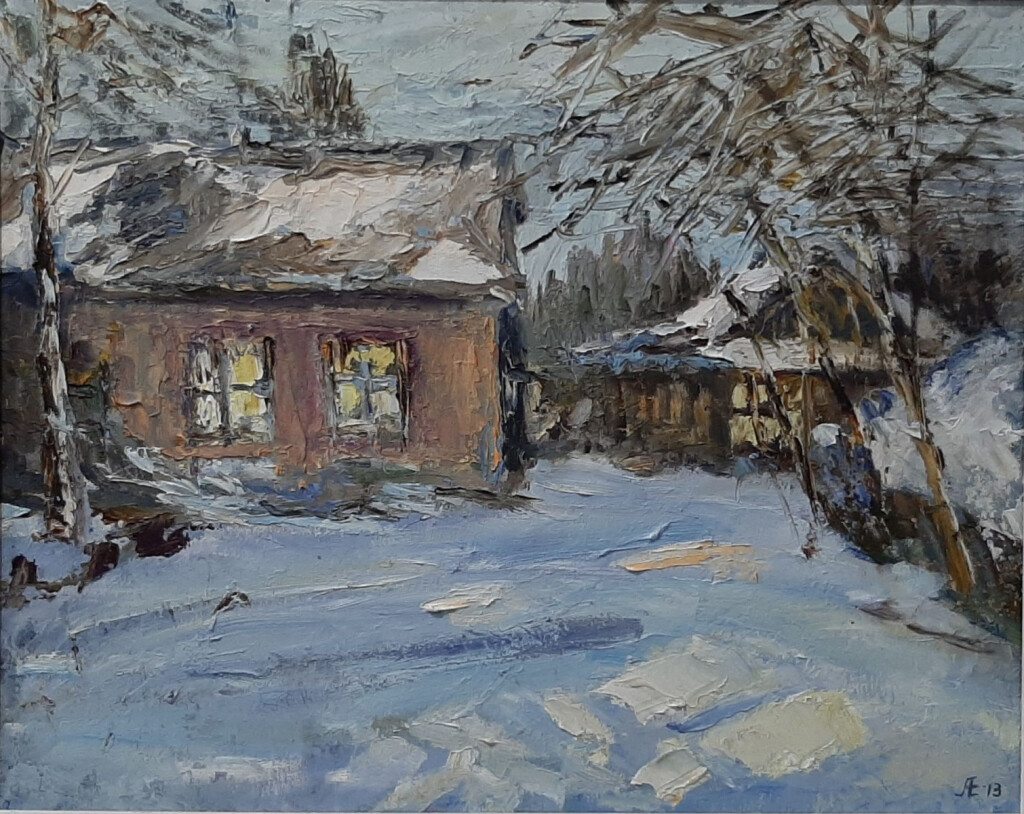 106- зимний вечер.