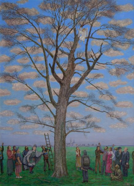 Ангел на дереве