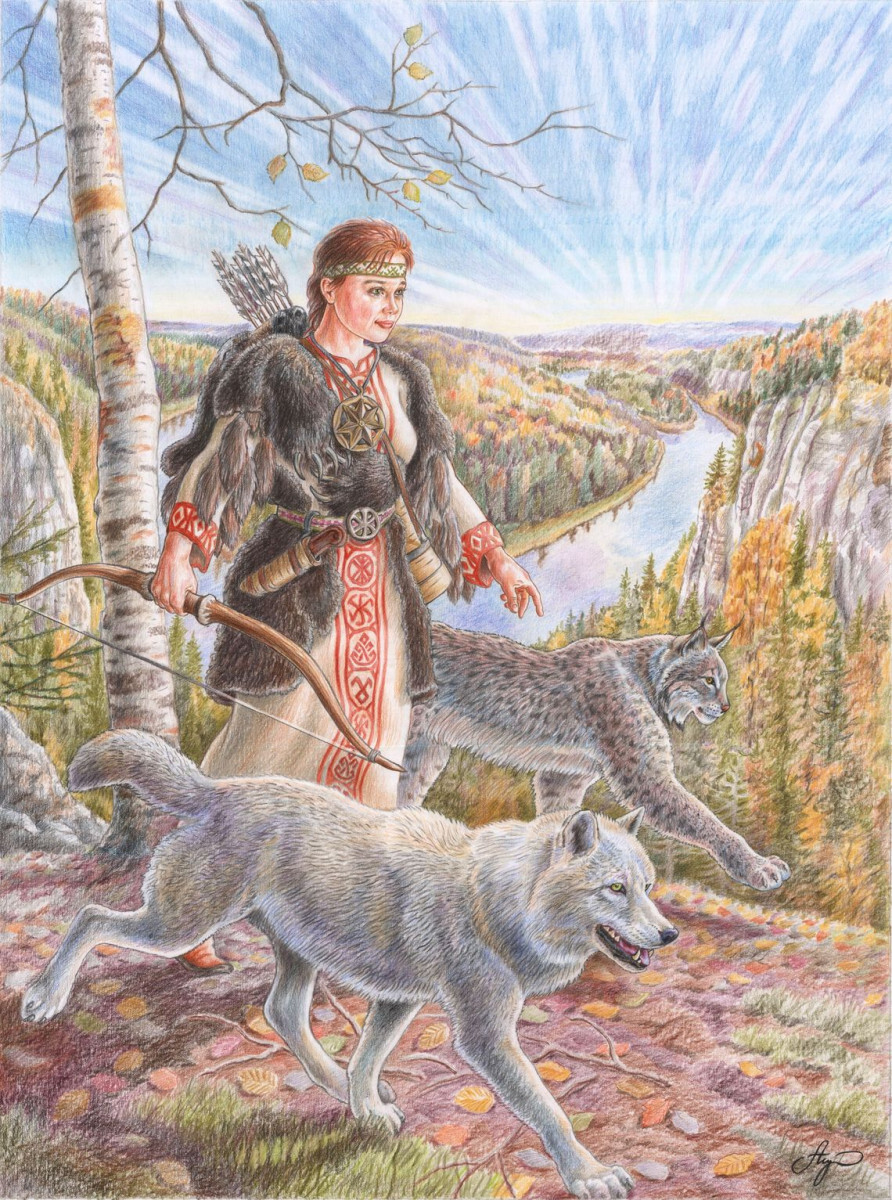 «Девана – богиня охоты»