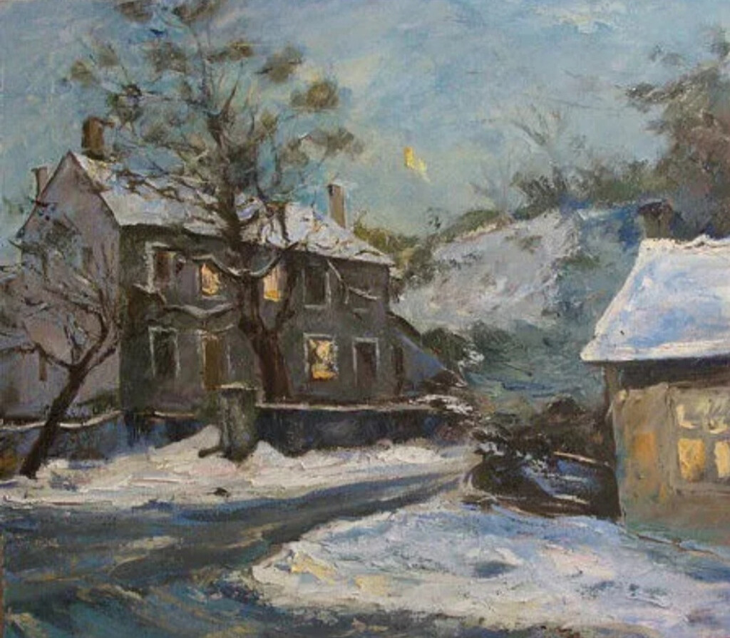 49-Зимний вечер.