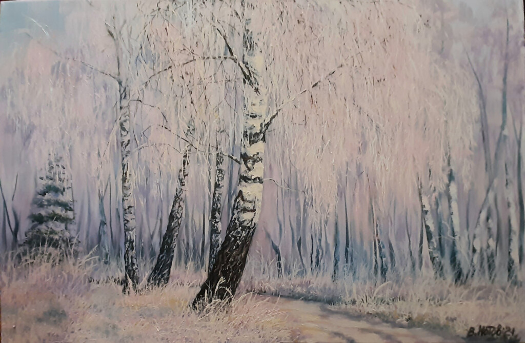 А на утро ударил мороз