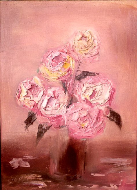 Натюрморт с розами