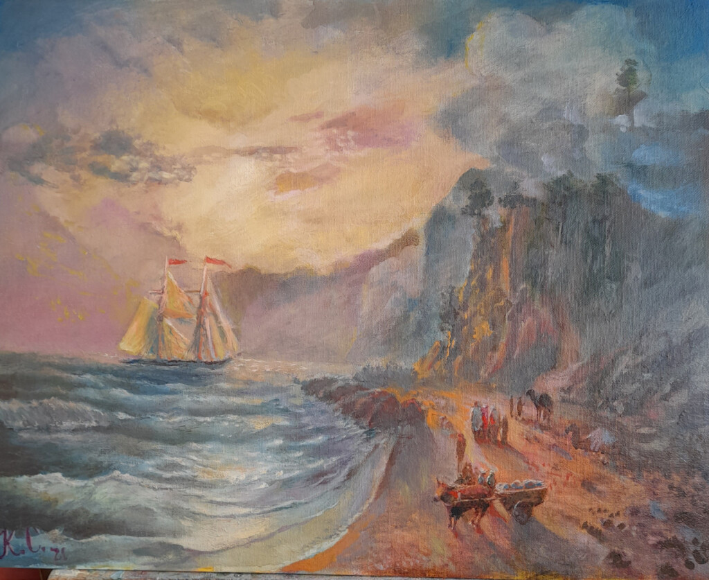 встреча корабля