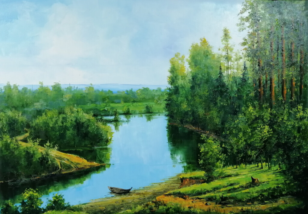 Пейзаж. Река Самарка.